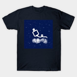 Usb, connector, charger, cord, technology, light, universe, cosmos, galaxy, shine, concept T-Shirt